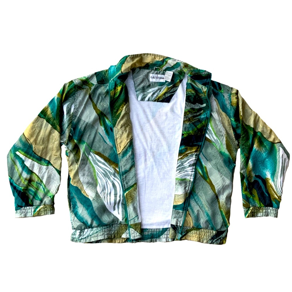 Vintage multi color psychedelic jacket